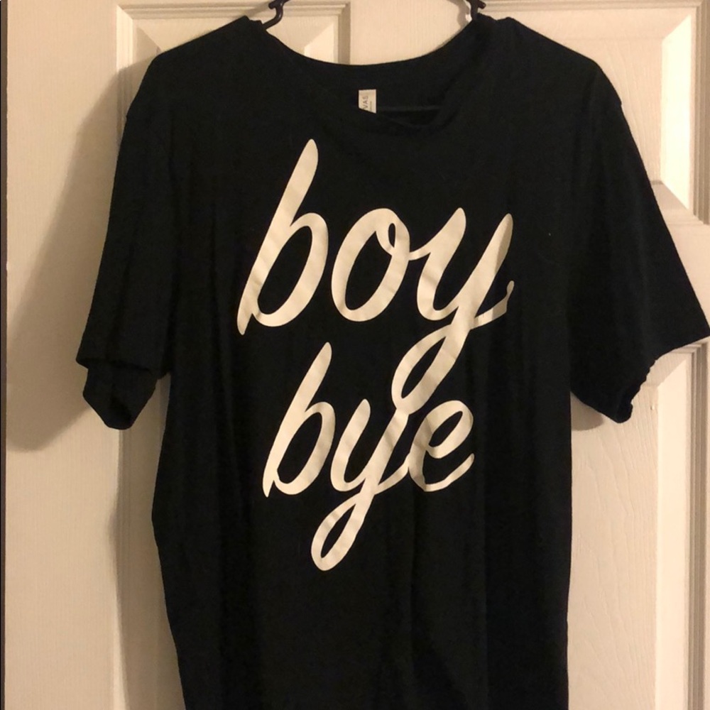 Boy Bye Beyoncé black t shirt